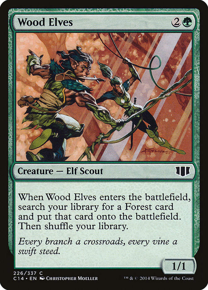 Wood Elves [Commander 2014] | Game Grid - Logan