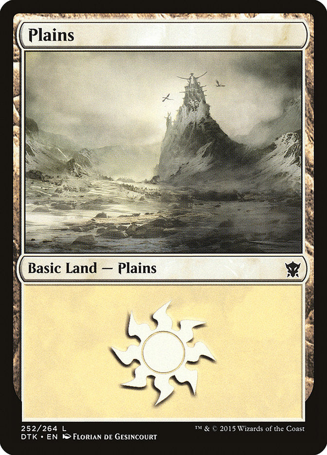 Plains (252) [Dragons of Tarkir] | Game Grid - Logan