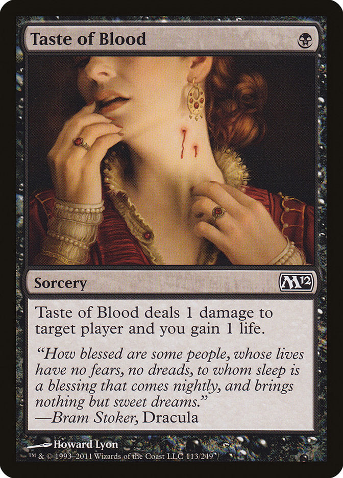 Taste of Blood [Magic 2012] | Game Grid - Logan