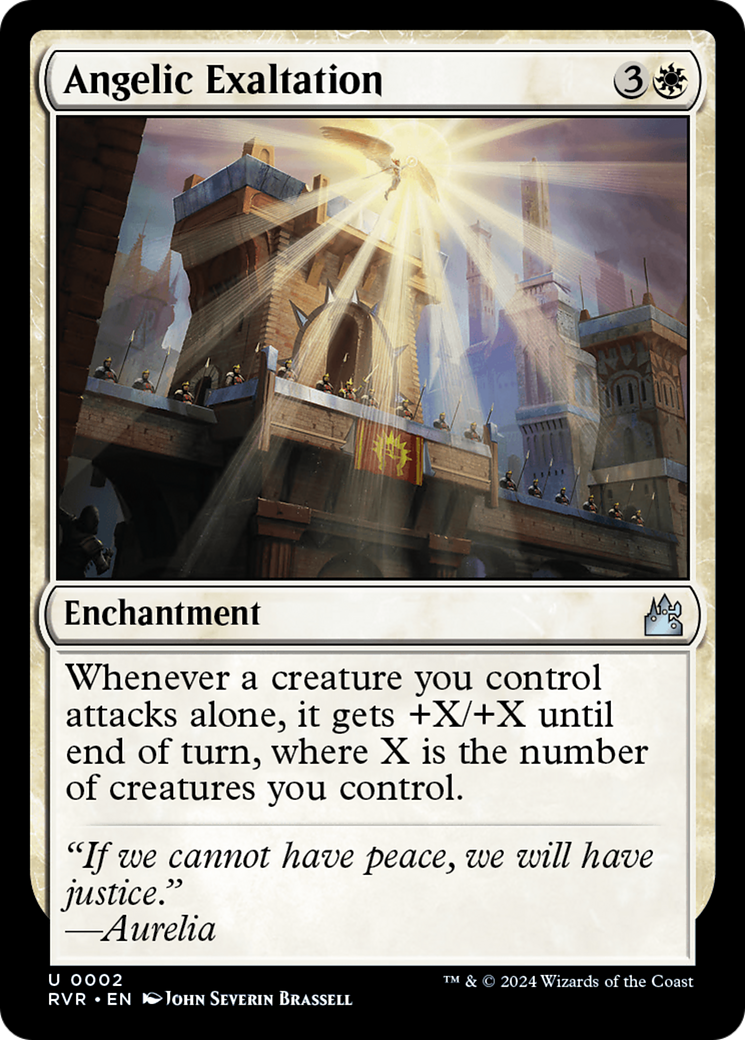 Angelic Exaltation [Ravnica Remastered] | Game Grid - Logan