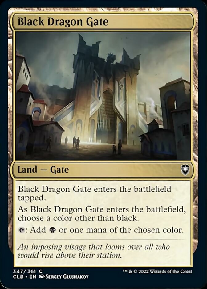 Black Dragon Gate [Commander Legends: Battle for Baldur's Gate] | Game Grid - Logan