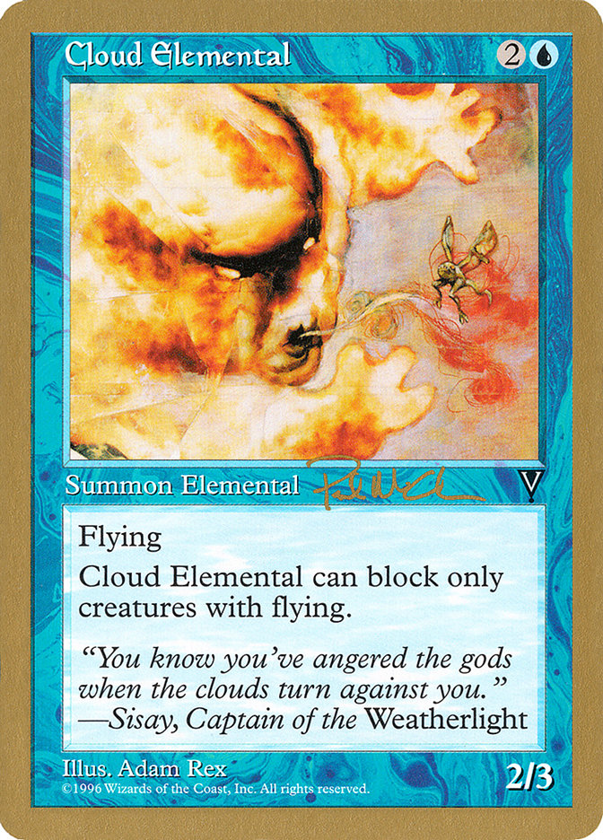 Cloud Elemental (Paul McCabe) [World Championship Decks 1997] | Game Grid - Logan