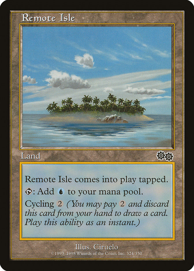 Remote Isle [Urza's Saga] | Game Grid - Logan