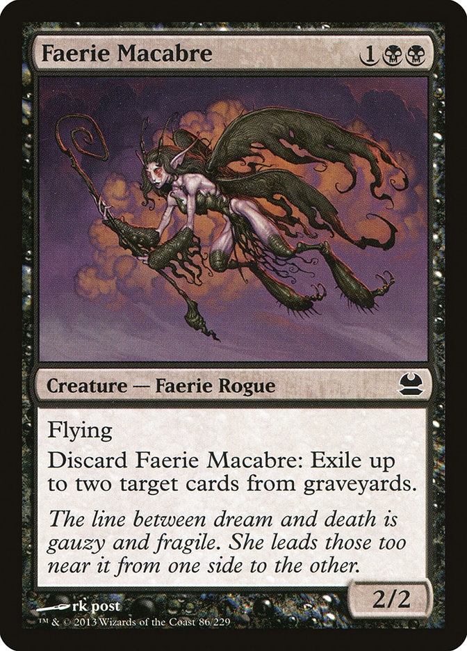 Faerie Macabre [Modern Masters] | Game Grid - Logan