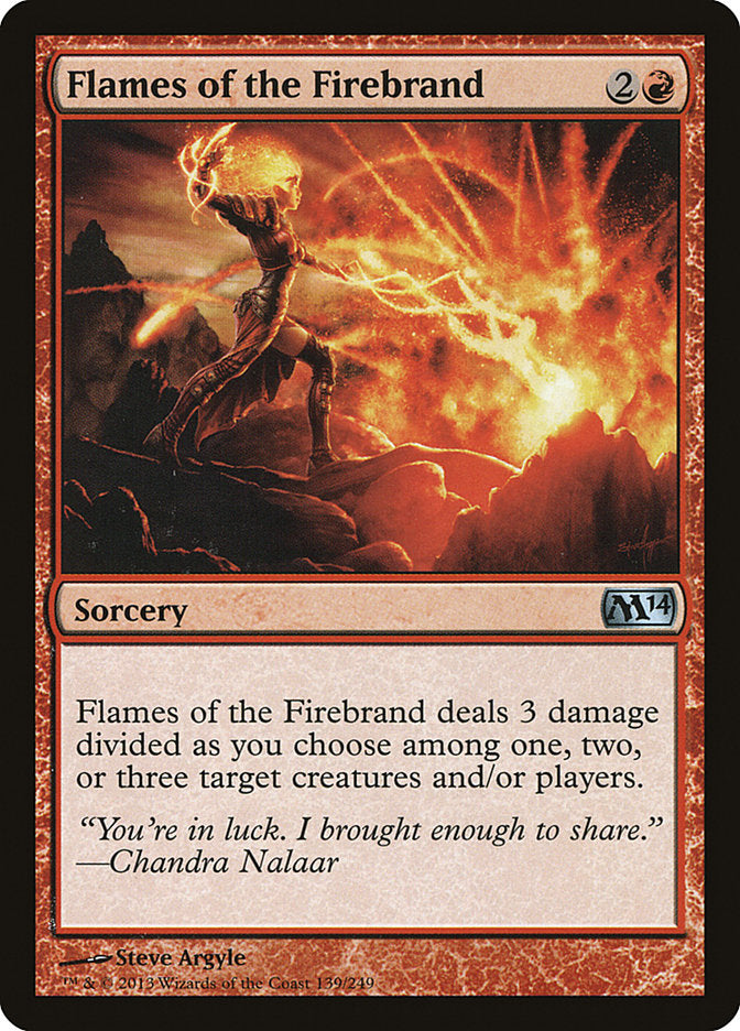 Flames of the Firebrand [Magic 2014] | Game Grid - Logan