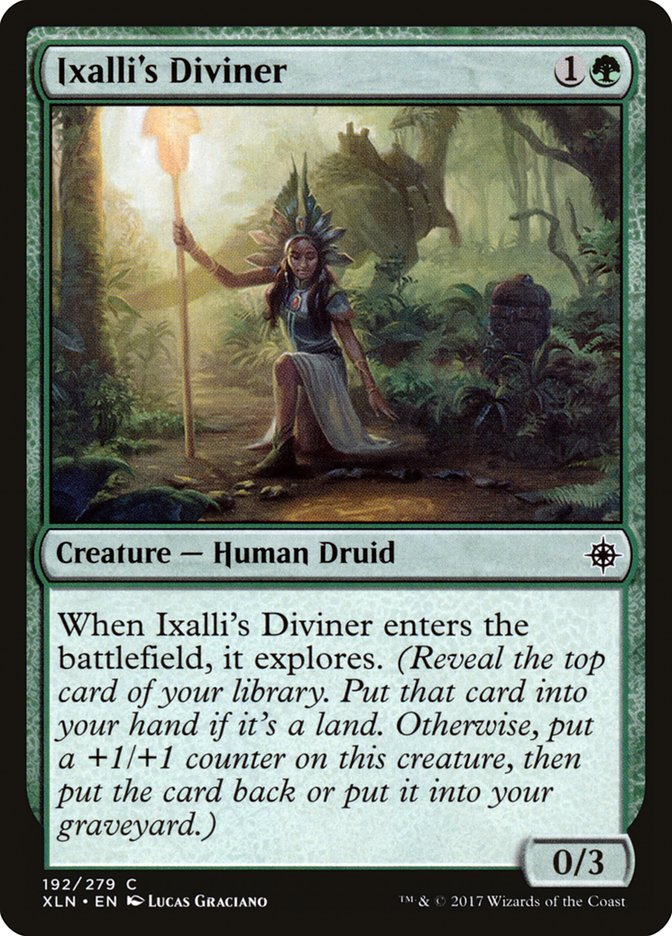 Ixalli's Diviner [Ixalan] | Game Grid - Logan