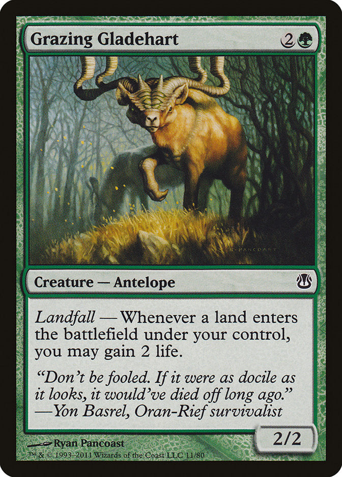 Grazing Gladehart [Duel Decks: Ajani vs. Nicol Bolas] | Game Grid - Logan