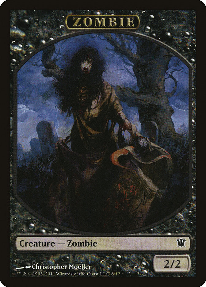 Zombie Token (8/12) [Innistrad Tokens] | Game Grid - Logan