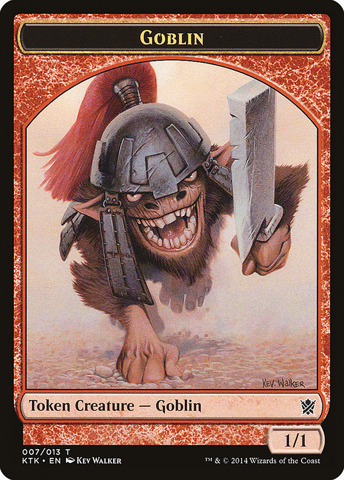Goblin Token [Khans of Tarkir Tokens] | Game Grid - Logan