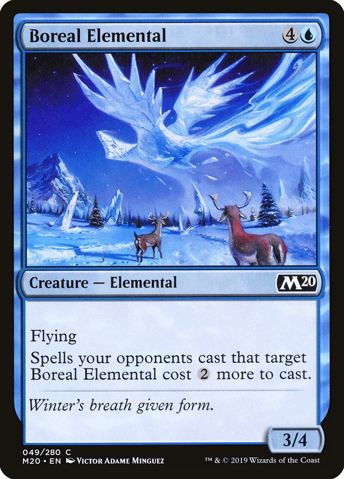 Boreal Elemental [Core Set 2020] | Game Grid - Logan