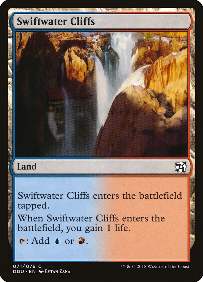 Swiftwater Cliffs [Duel Decks: Elves vs. Inventors] | Game Grid - Logan