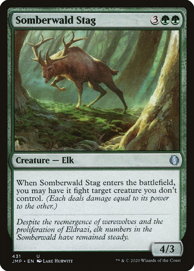Somberwald Stag [Jumpstart] | Game Grid - Logan