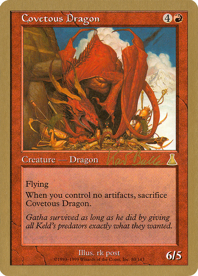 Covetous Dragon (Kai Budde) [World Championship Decks 1999] | Game Grid - Logan