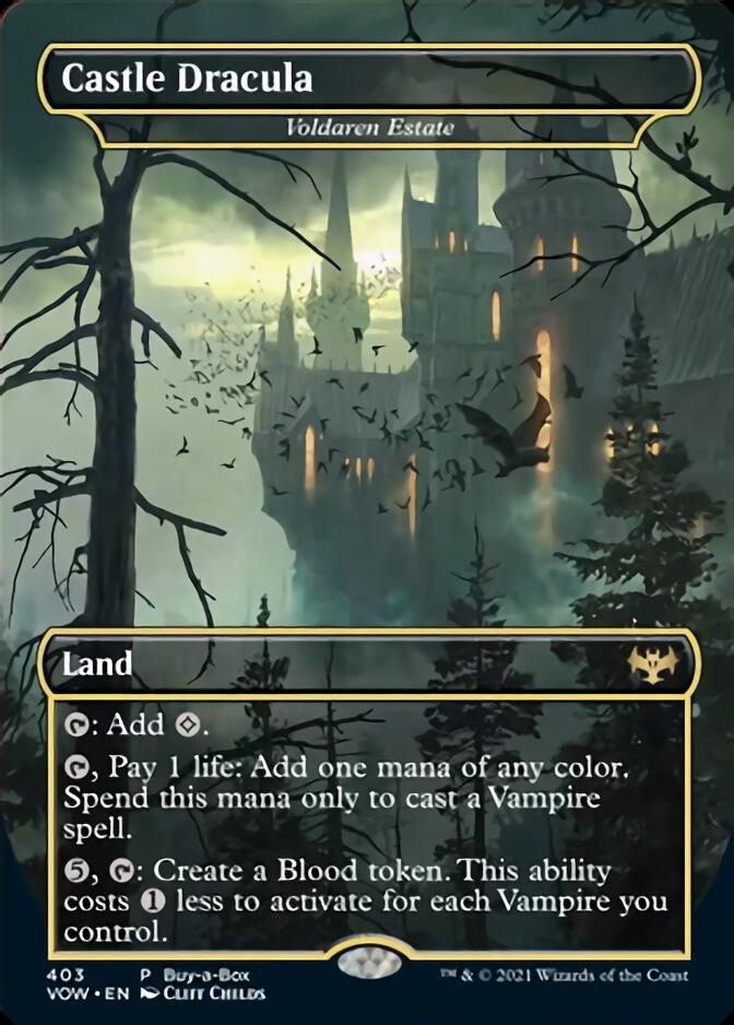 Voldaren Estate - Castle Dracula (Buy-A-Box) [Innistrad: Crimson Vow] | Game Grid - Logan