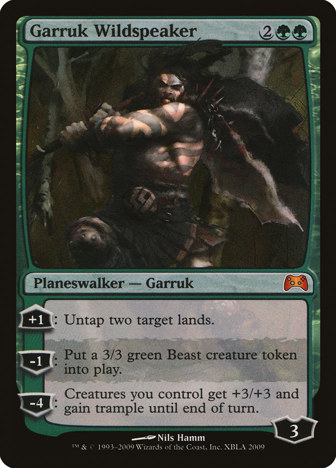 Garruk Wildspeaker (Duels of the Planeswalkers Promos) [Duels of the Planeswalkers Promos 2009] | Game Grid - Logan