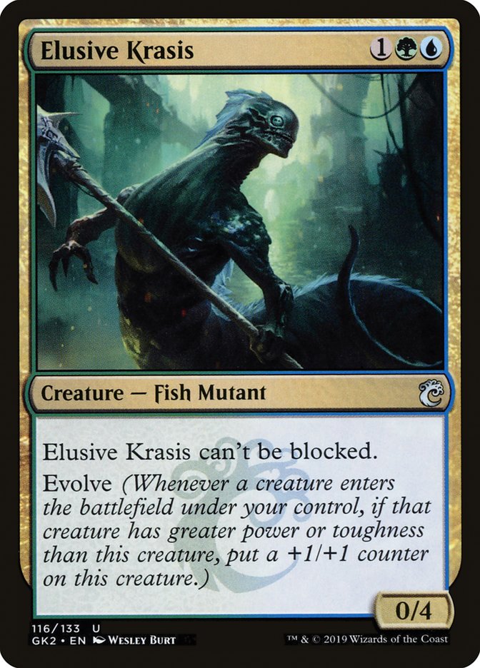 Elusive Krasis [Ravnica Allegiance Guild Kit] | Game Grid - Logan