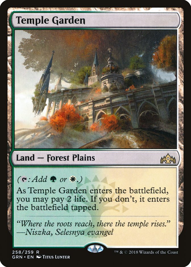 Temple Garden [Guilds of Ravnica] | Game Grid - Logan