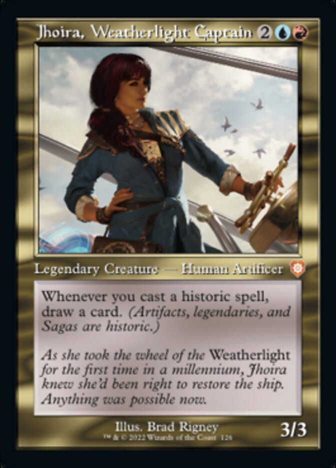 Jhoira, Weatherlight Captain (Retro) [The Brothers' War Commander] | Game Grid - Logan