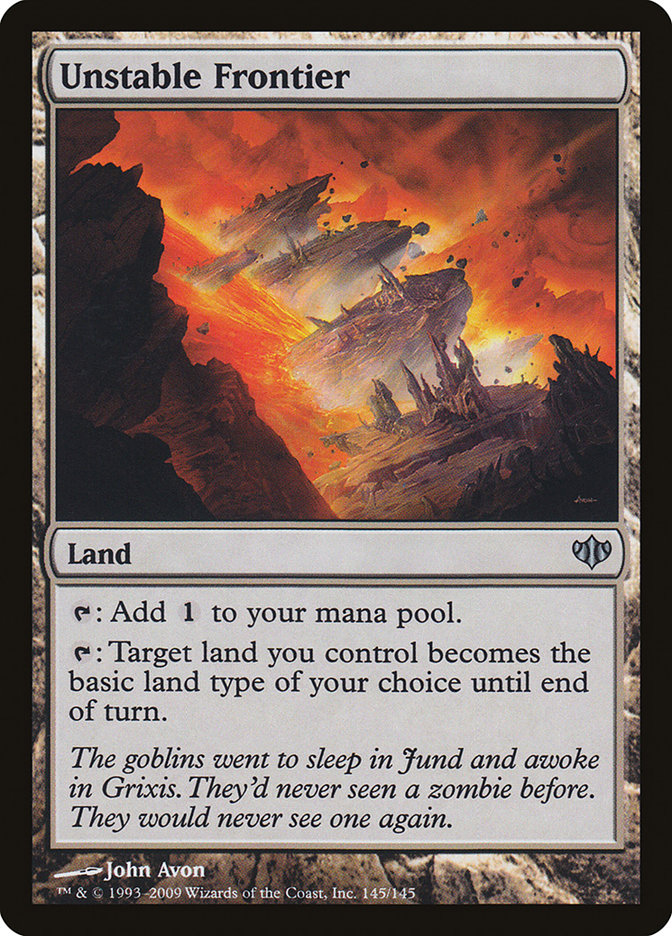 Unstable Frontier [Conflux] | Game Grid - Logan