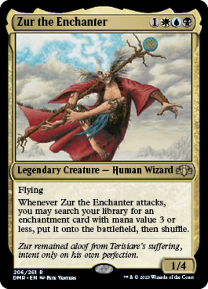 Zur the Enchanter [Dominaria Remastered] | Game Grid - Logan