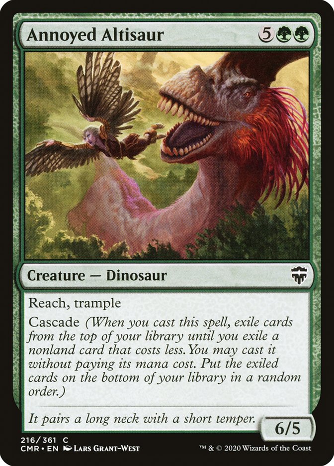 Annoyed Altisaur [Commander Legends] | Game Grid - Logan