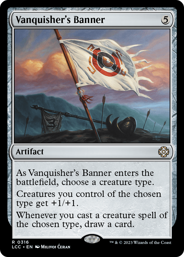 Vanquisher's Banner [The Lost Caverns of Ixalan Commander] | Game Grid - Logan