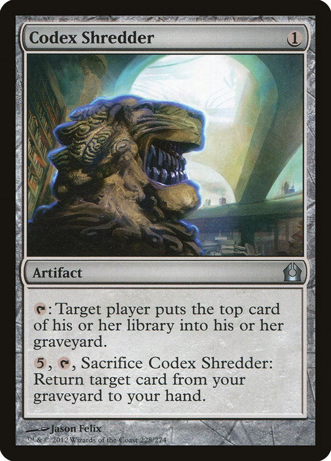Codex Shredder [Return to Ravnica] | Game Grid - Logan