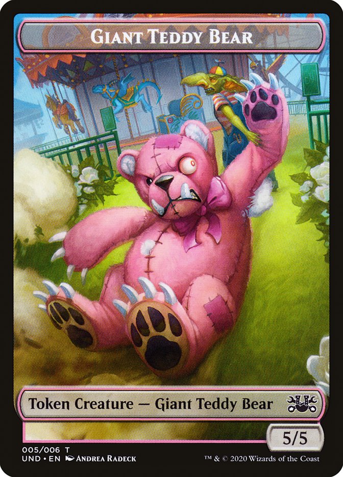 Goblin // Giant Teddy Bear Double-Sided Token [Unsanctioned Tokens] | Game Grid - Logan