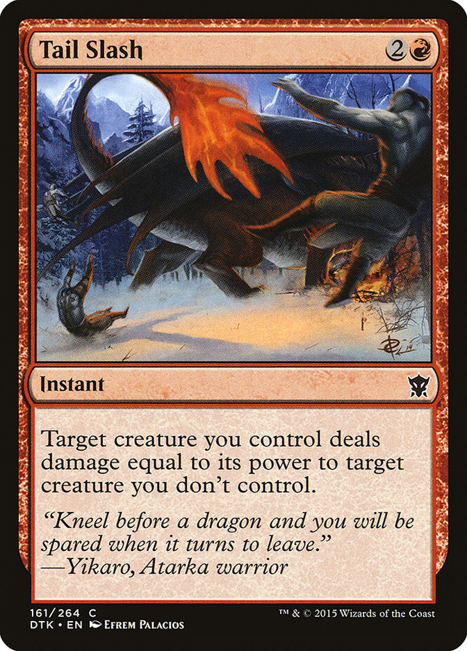 Tail Slash [Dragons of Tarkir] | Game Grid - Logan