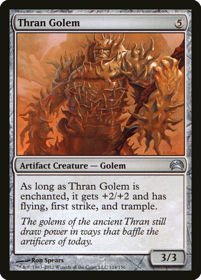 Thran Golem [Planechase 2012] | Game Grid - Logan