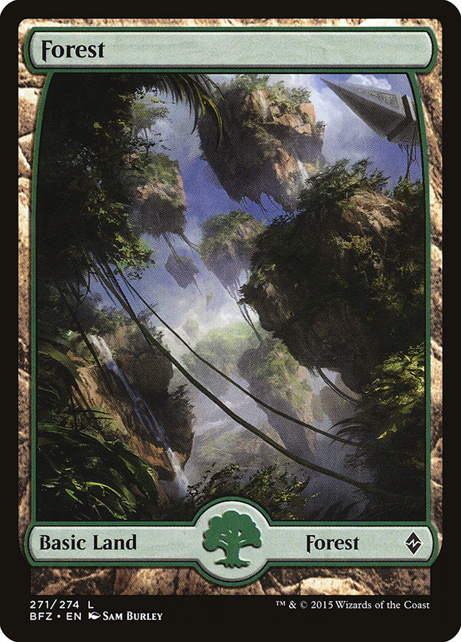 Forest (271) [Battle for Zendikar] | Game Grid - Logan