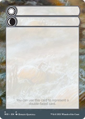 Helper Card (8/9) [Innistrad: Midnight Hunt Tokens] | Game Grid - Logan