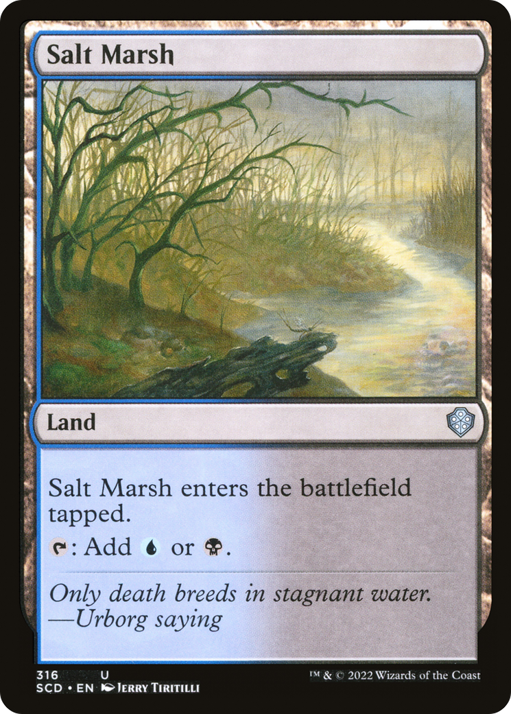 Salt Marsh [Starter Commander Decks] | Game Grid - Logan