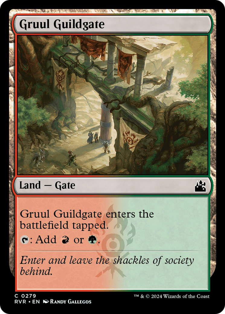 Gruul Guildgate [Ravnica Remastered] | Game Grid - Logan