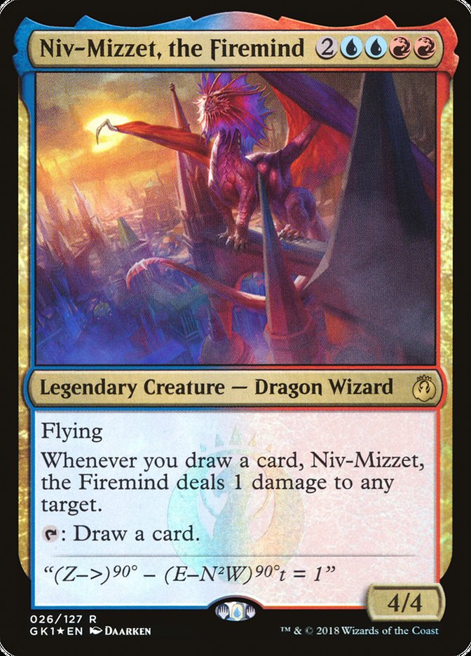 Niv-Mizzet, the Firemind [Guilds of Ravnica Guild Kit] | Game Grid - Logan