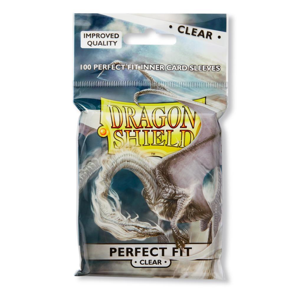 Dragon Shield Perfect Fit Sleeves: Clear Toploader (100ct) | Game Grid - Logan