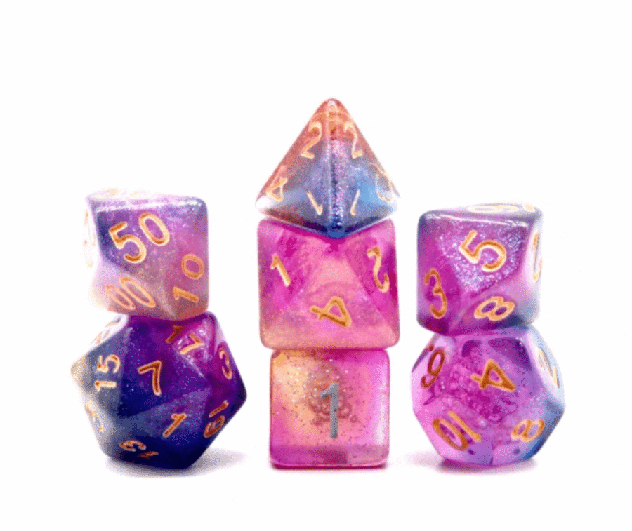 Andromeda’s Nebula RPG Dice Set | Game Grid - Logan