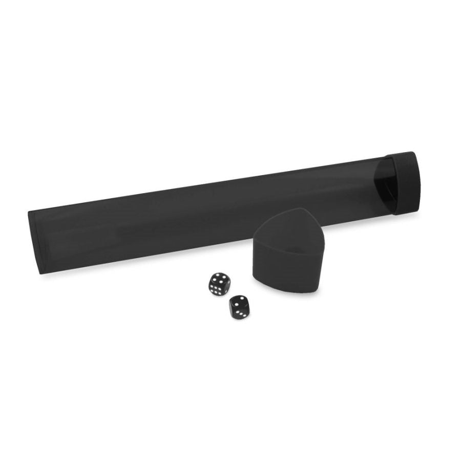 BCW Playmat Tube with Dice Cap - Smoke | Game Grid - Logan