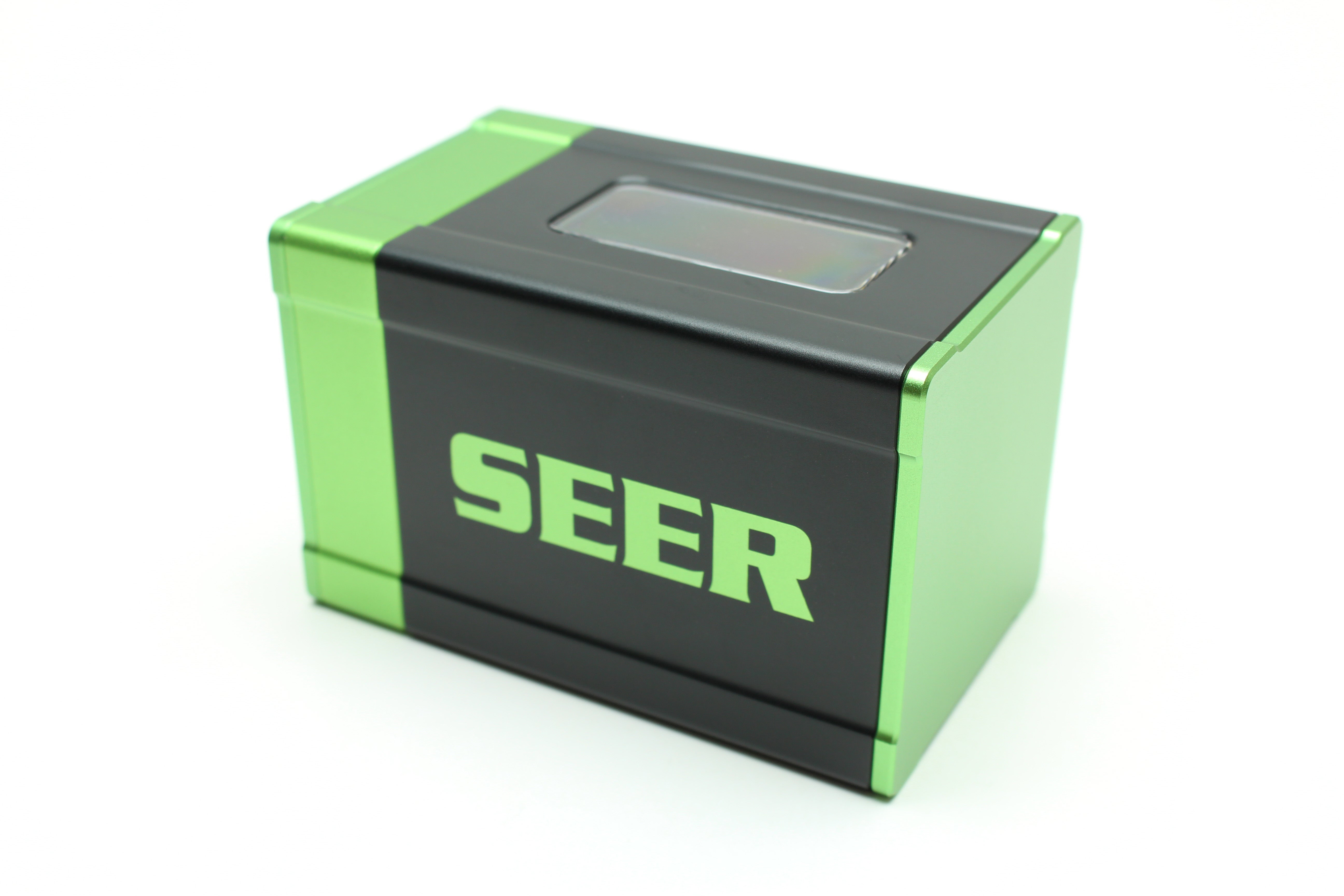 Box Gods: Seer Deck Box - Black/Green | Game Grid - Logan