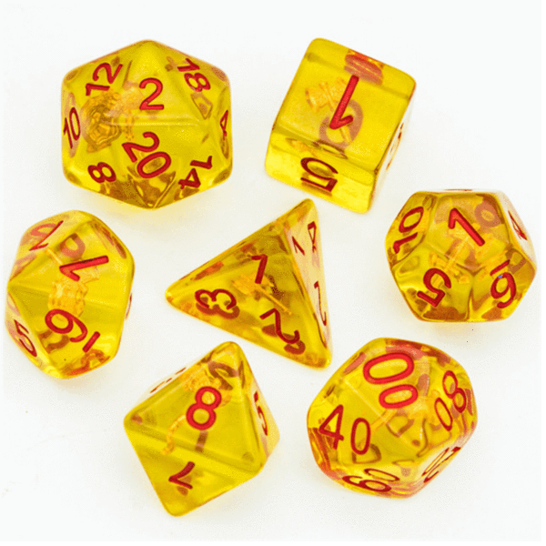 Barbarian's Axe Class RPG Dice Set | Game Grid - Logan