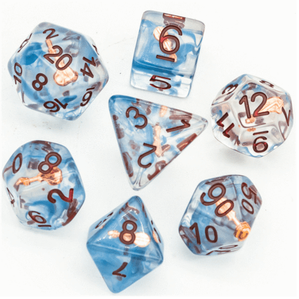 Bard's Lute Class RPG Dice Set | Game Grid - Logan