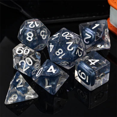 Blue Lava Lamp RPG DIce Set | Game Grid - Logan