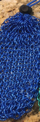 Chainmail Dice Bag - Blue | Game Grid - Logan