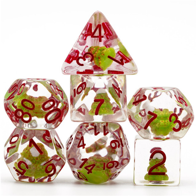 Christmas Tree RPG Dice Set | Game Grid - Logan
