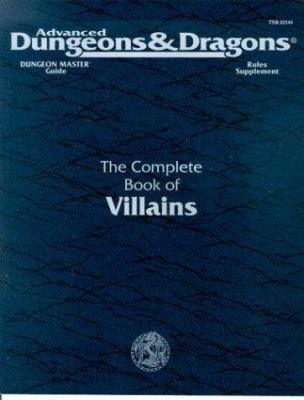 DND 2E The Complete Book of Villains | Game Grid - Logan