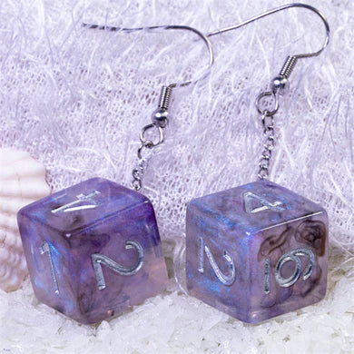 D6 Galaxy Earrings | Game Grid - Logan