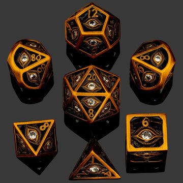 Dragon's Eye Hollow Dice: White Gems | Game Grid - Logan