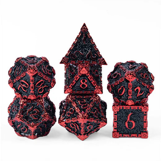 Dagger of Venom: Magma RPG Metal Dice Set | Game Grid - Logan