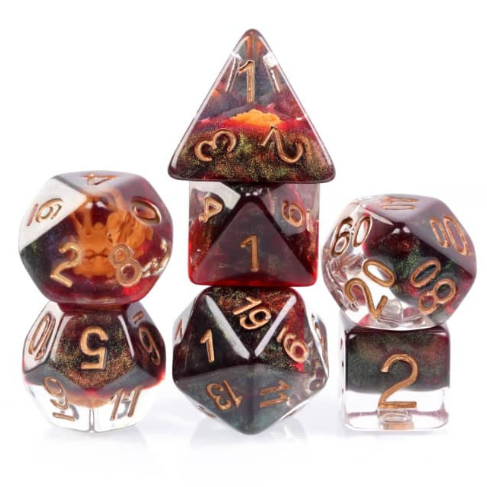 Dragon Mask RPG Dice Set | Game Grid - Logan