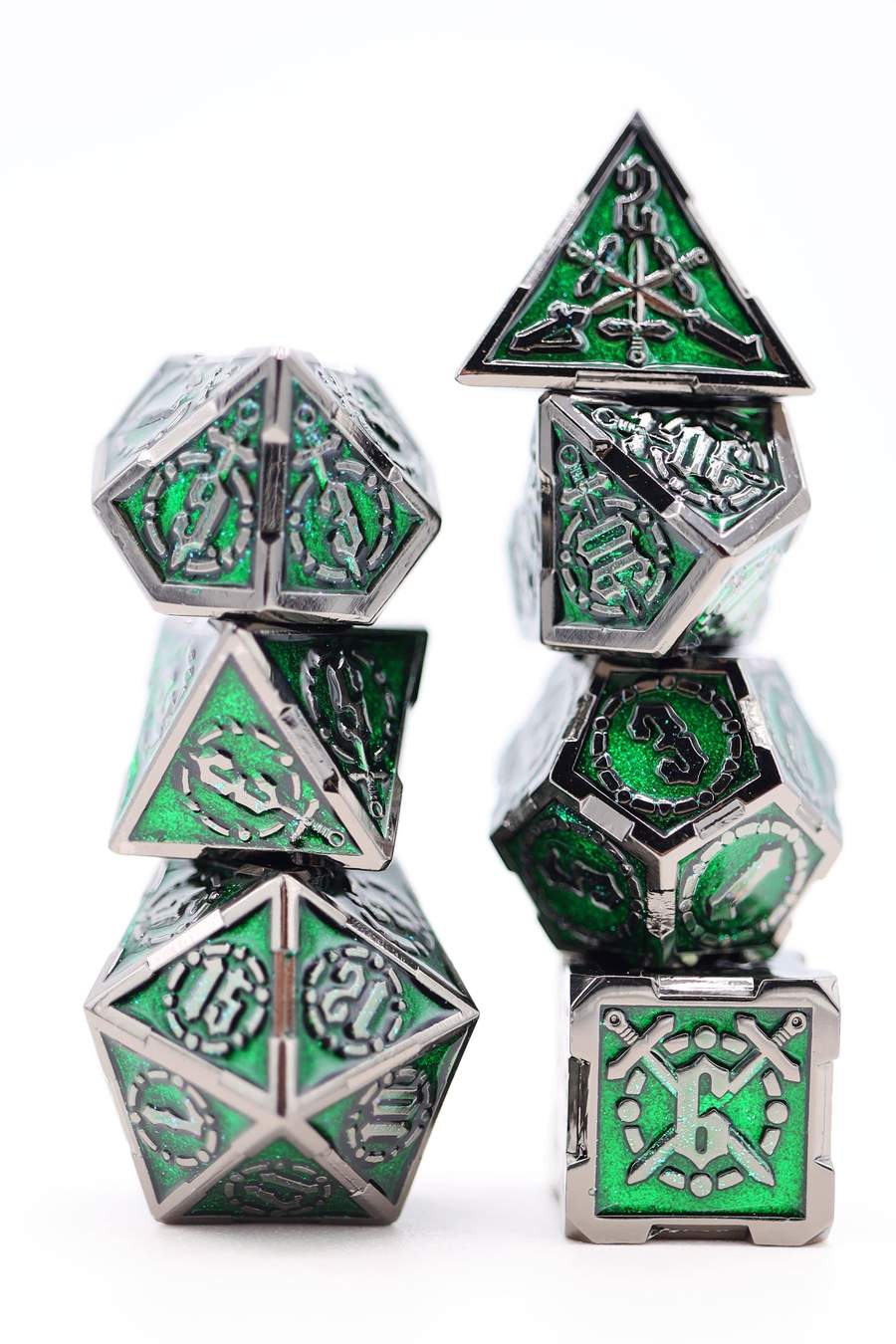 Enchanted Forest Sword RPG Dice Set | Game Grid - Logan